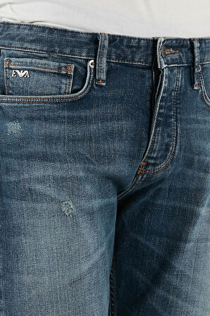 Emporio Armani Erkek Kot Pantolon EM000668 AF13279 MB002