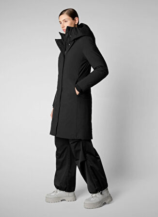 Save The Duck Siyah Kadın Parka P45930WSMEG1910000