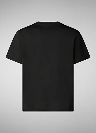 Save The Duck Baskılı Siyah Erkek Çocuk T-Shirt ASHWINE