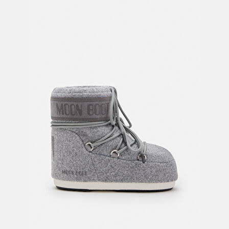 Kadın Bot (Kar) 80D1409570-H006 Moon Boot Icon Low Felt Grey