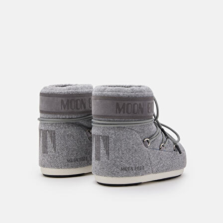 Kadın Bot (Kar) 80D1409570-H006 Moon Boot Icon Low Felt Grey