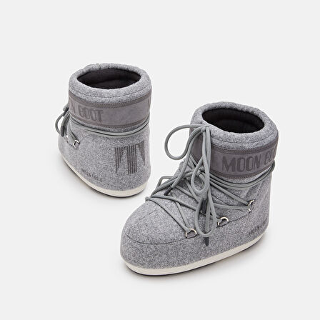 Kadın Bot (Kar) 80D1409570-H006 Moon Boot Icon Low Felt Grey