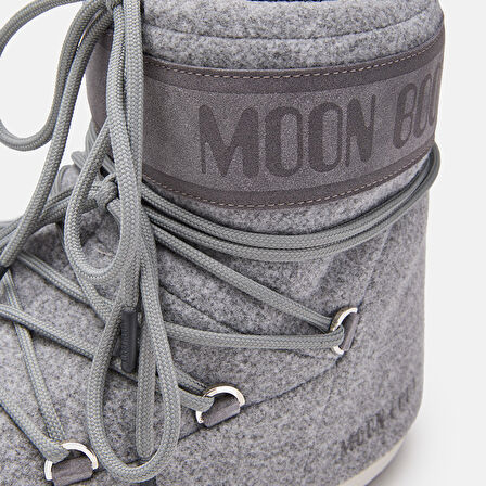 Kadın Bot (Kar) 80D1409570-H006 Moon Boot Icon Low Felt Grey