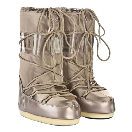 Moon Boot Glance Platinum Kadın Uzun Kar Botu