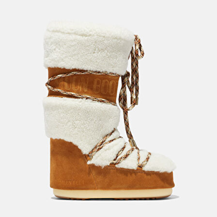 Kadın Bot (Kar) 80D1402610-MA03 Moon Boot Shearling Whisky/Off White