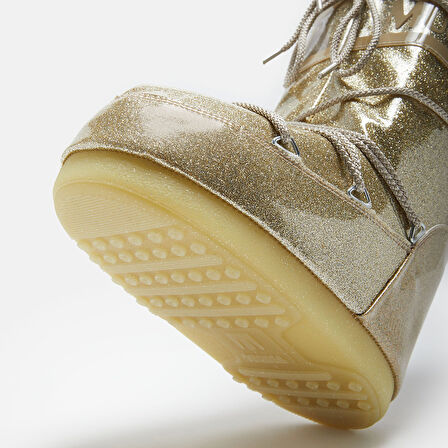 Kız Çocuk - Genç Bot (Kar) 80D1402850-B002 Moon Boot Icon Glitter Gold (27-34)