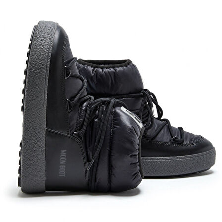 Kadın Bot (Kar) 80D2450080-N001 Moon Boot Ltrack Low Nylon WP Black