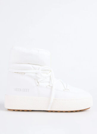 MB LTRACK LOW NYLON WP Beyaz Kadın   Kar Botu