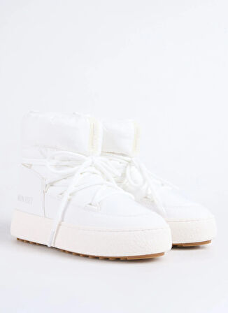 MB LTRACK LOW NYLON WP Beyaz Kadın   Kar Botu