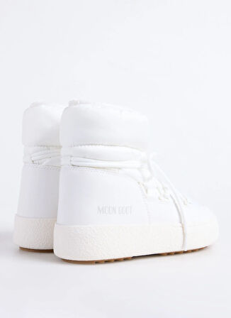 MB LTRACK LOW NYLON WP Beyaz Kadın   Kar Botu