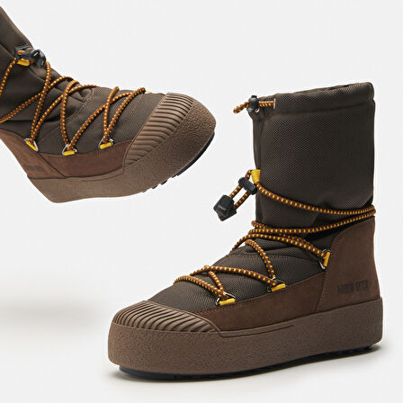 Erkek Bot (Kar) 80D2440170-M004 Moon Boot Mtrack Polar Cordy Brown