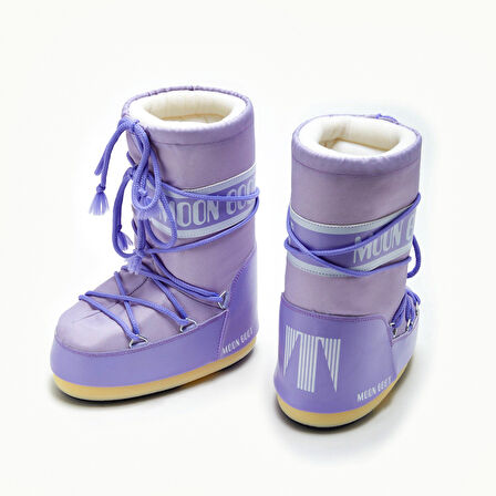 ICON NYLON K Kız Çocuk - Genç Bot 80D1400440-E001 Moon Boot Icon Nylon Lilac 23-30