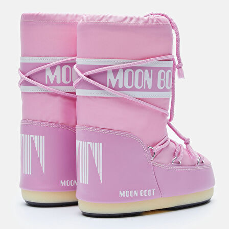 ICON NYLON K Kız Çocuk - Genç Bot (Kar) 80D1400440-J001 Moon Boot Nylon Pink 23-26