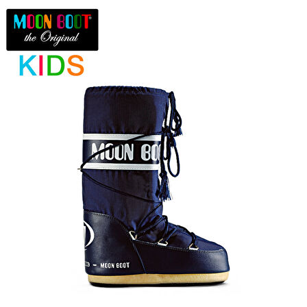 Erkek Çocuk - Genç Bot (Kar) 80D1400440-F003 Moon Boot Nylon Navy (23-26)