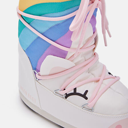 Kız Çocuk - Genç Bot (Kar) 80D3400270-AV20 Moon Boot Icon Unicorn White/Multicolor (23-26)