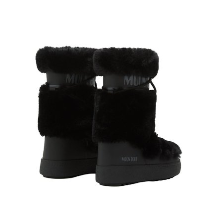 Kadın Bot 80D2450210-N001 Moon Boot Ltrack Faux Fur High WP Black