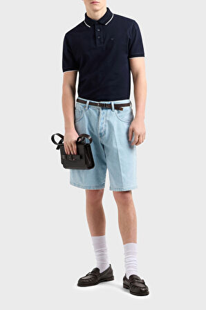 Emporio Armani Erkek Polo Yaka T Shirt EM000858 AF12955 UB118