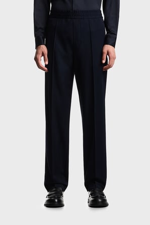 Emporio Armani Regular Fit Normal Bel Düz Paça Pantolon Erkek PANTOLON EM004532 AF22865 UB118 LACİVERT