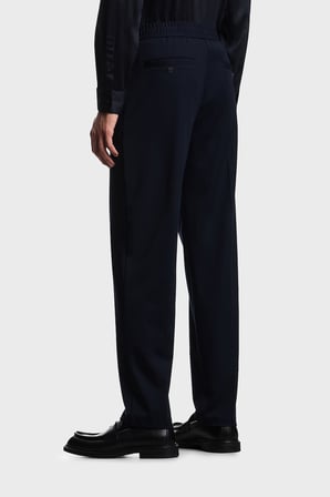 Emporio Armani Regular Fit Normal Bel Düz Paça Pantolon Erkek PANTOLON EM004532 AF22865 UB118 LACİVERT