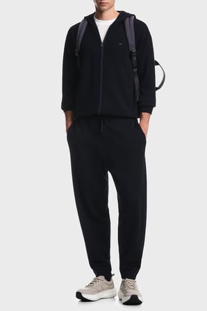 Emporio Armani Saf Yün Ve Fermuarlı Kapüşonlu Hırka Erkek HIRKA EM006223 AF27807 UB118 LACİVERT