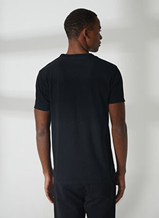 Replay Bisiklet Yaka Düz Siyah Erkek T-Shirt M648000022662G T-Shirts REGULAR