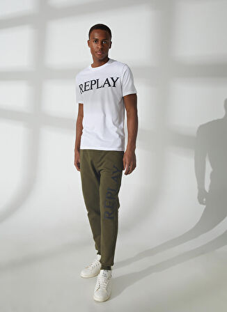 Replay Normal Yeşil Erkek Eşofman Altı M994100022890P Trousers REGULAR PUR