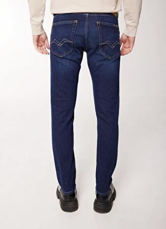 Replay Normal Bel Straight Erkek Denim Pantolon MA972 007 DARK BLUE