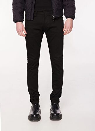 Replay Normal Bel Slim Fit Erkek Denim Pantolon M914Y 098 BLACK