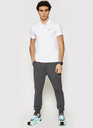 EA7 Beyaz Erkek Polo T-Shirt 8NPF04PJM5Z
