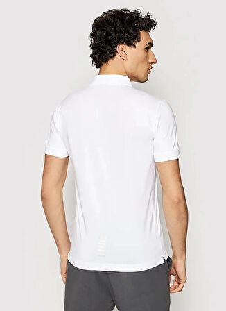 EA7 Beyaz Erkek Polo T-Shirt 8NPF04PJM5Z