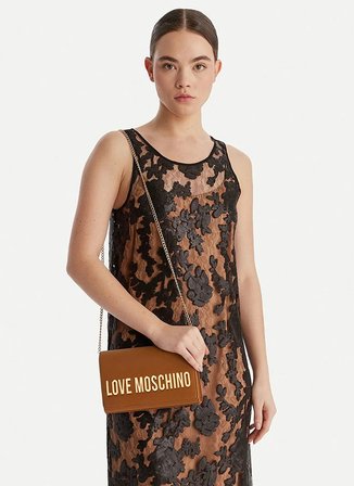 Love Moschino Kahverengi Kadın Çapraz Çanta JC4103PP0OKD0200