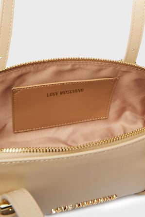Love Moschino Logolu Ayarlanabilir Omuz Askılı Çanta Bayan ÇANTA JC4101PP1PLY0129 BEJ