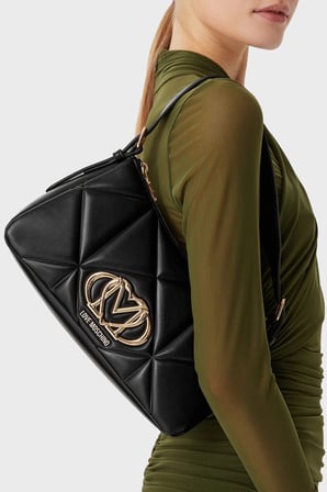 Love Moschino Kapitoneli Ayarlanabilir Askılı Çanta Bayan ÇANTA JC4032PP1PLC0000 SİYAH