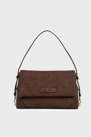 Love Moschino Süet Ayarlanabilir Askılı Çanta Bayan ÇANTA JC4092PP1PLD130A KAHVE-BEJ
