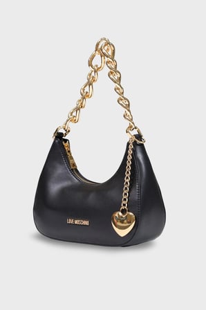 Love Moschino Logolu Zincir Detaylı Çıkarılabilir Askılı Çanta Bayan ÇANTA JC4161PP1PL1400A SİYAH