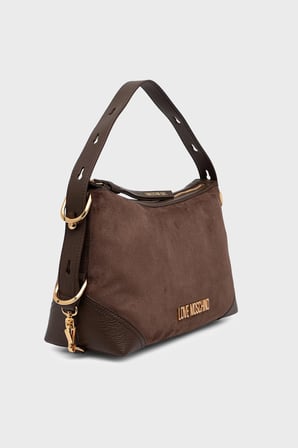 Love Moschino Süet Ayarlanabilir Askılı Çanta Bayan ÇANTA JC4091PP1PLD130A KAHVE-BEJ