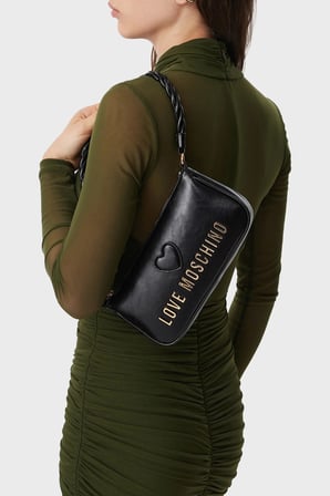 Love Moschino Logolu Omuz Askılı Çanta Bayan ÇANTA JC4132PP1PL1100A SİYAH