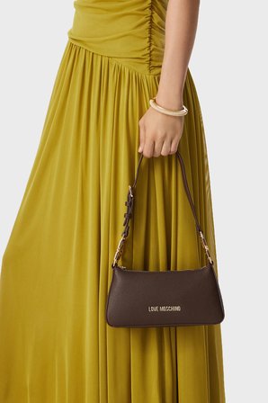 Love Moschino Logolu Ayarlanabilir Askılı Çanta Bayan ÇANTA JC4007PP1PLB0300 KAHVE