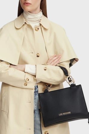 Love Moschino Logolu Çıkarılabilir Askılı Çanta Bayan ÇANTA JC4006PP1PLB0000 SİYAH