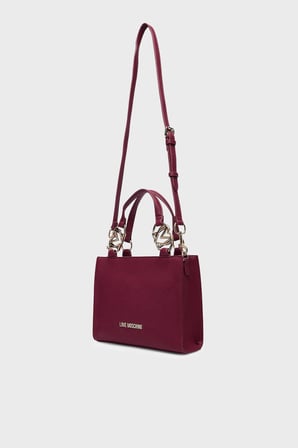 Love Moschino Logolu Çıkarılabilir Askılı Çanta Bayan ÇANTA JC4006PP1PLB0552 BORDO