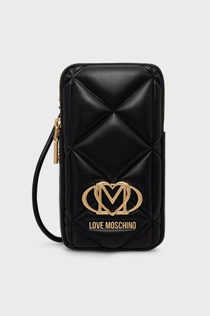 Love Moschino Kapitoneli Fermuarlı Cüzdan Bayan CÜZDAN JC5645PP1PLC0000 SİYAH