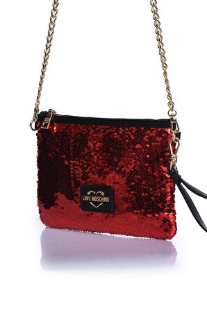 Love Moschino JC4071PP1GLP150A Kırmızı Kadın Omuz Çantası