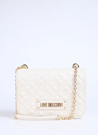 Love Moschino Ekru Kadın Omuz Çantası JC4000PP1N110
