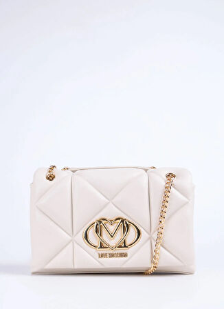 Love Moschino Ekru Kadın Omuz Çantası JC4041PP1N110