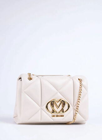 Love Moschino Ekru Kadın Omuz Çantası JC4041PP1N110