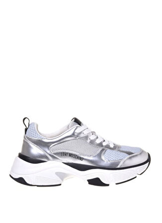 Love Moschino Gümüş Kadın Sneaker JA15246G1N90A