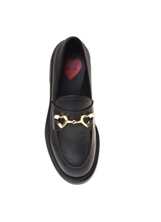 Love Moschino Loafer, 40, Siyah