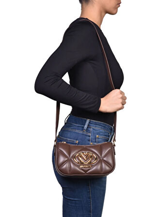 Love Moschino Kahve Kadın Çapraz Çanta JC4083PP0N313