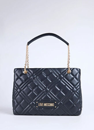 Love Moschino Siyah Kadın Omuz Çantası JC4145PP0N000