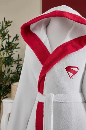 Supergirl Krypto Lisanslı Bornoz Seti